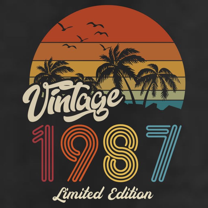 36th Birthday Vintage Limited Edition 1987 Trucker Hat