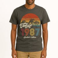 36th Birthday Vintage Limited Edition 1987 Tall T-Shirt