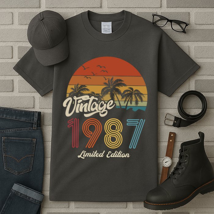 36th Birthday Vintage Limited Edition 1987 Tall T-Shirt