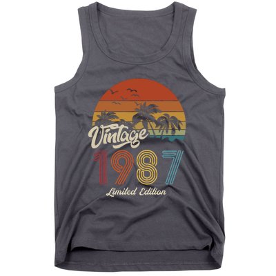 36th Birthday Vintage Limited Edition 1987 Tank Top