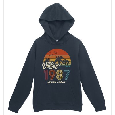 36th Birthday Vintage Limited Edition 1987 Urban Pullover Hoodie