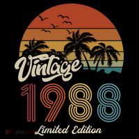 35th Birthday Vintage Limited Edition 1988 Impact Tech Backpack