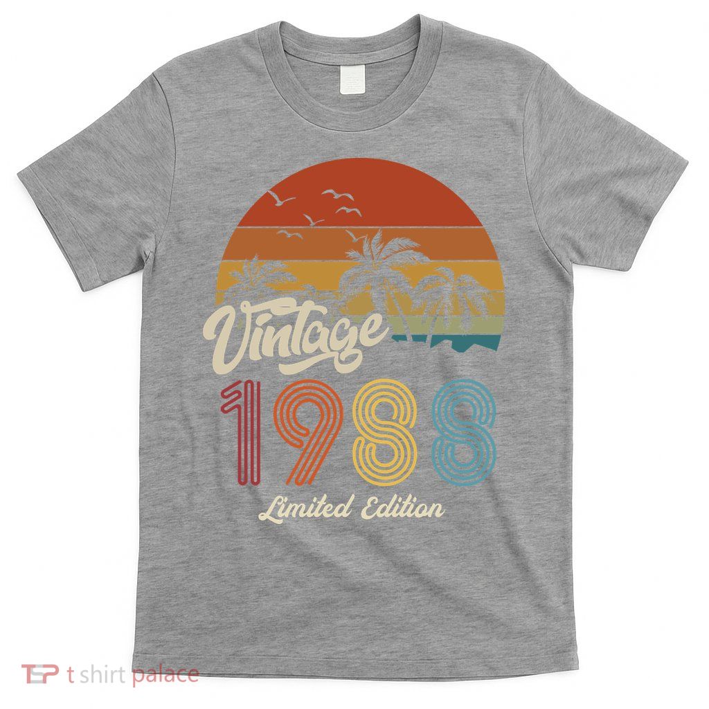 35th Birthday Vintage Limited Edition 1988 T-Shirt