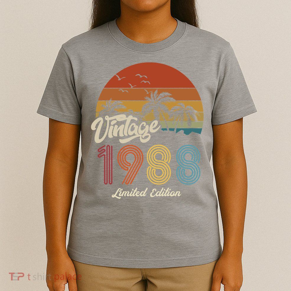 35th Birthday Vintage Limited Edition 1988 T-Shirt