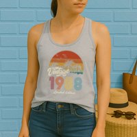 35th Birthday Vintage Limited Edition 1988 Womens Tank Top