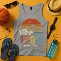 35th Birthday Vintage Limited Edition 1988 Tank Top