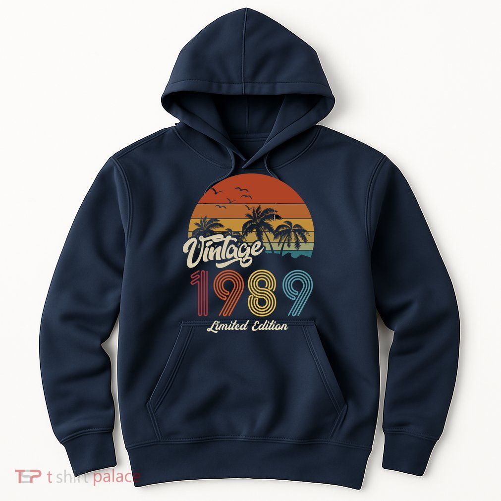 34th Birthday Vintage Limited Edition 1989 Hoodie