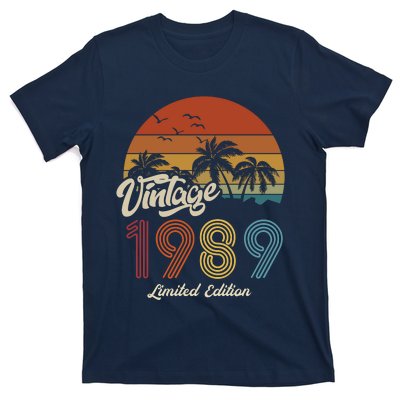 34th Birthday Vintage Limited Edition 1989 T-Shirt