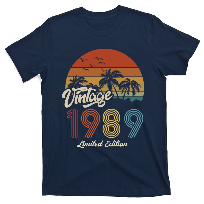 34th Birthday Vintage Limited Edition 1989 T-Shirt