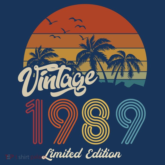 34th Birthday Vintage Limited Edition 1989 Beanie