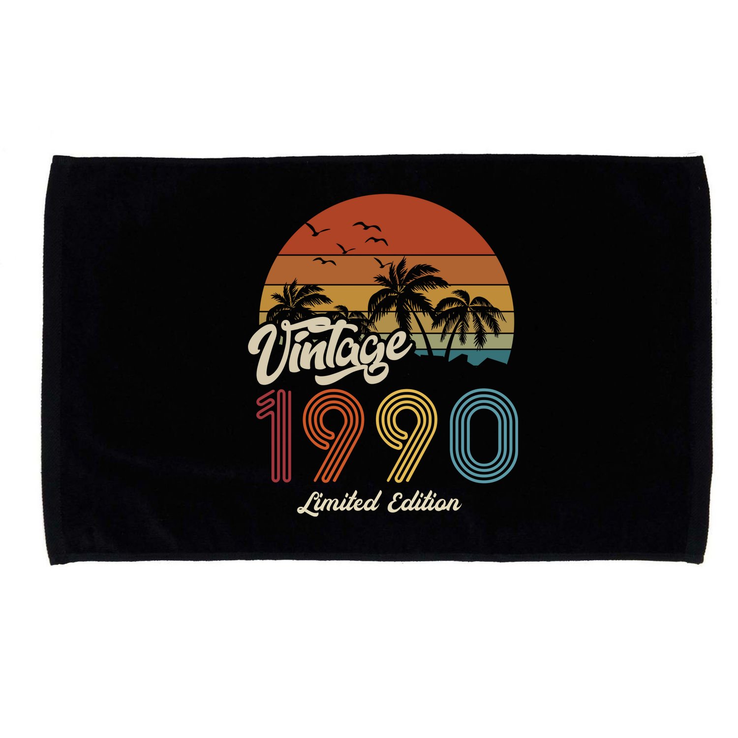 33rd Birthday Vintage Limited Edition 1990 Microfiber Hand Towel