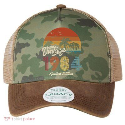 39th Birthday Vintage Limited Edition 1984 Legacy Tie Dye Trucker Hat
