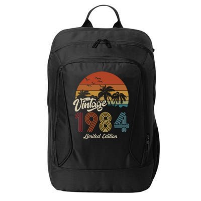 39th Birthday Vintage Limited Edition 1984 City Backpack