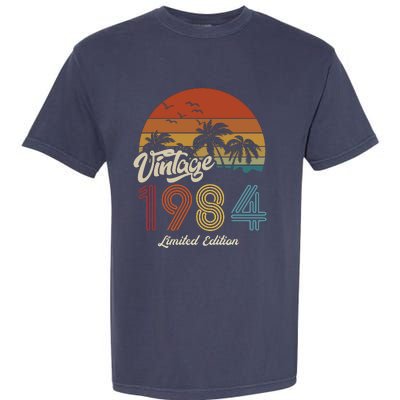 39th Birthday Vintage Limited Edition 1984 Garment-Dyed Heavyweight T-Shirt