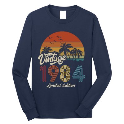 39th Birthday Vintage Limited Edition 1984 Long Sleeve Shirt