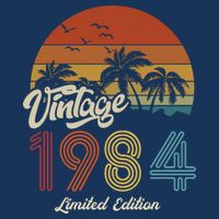 39th Birthday Vintage Limited Edition 1984 Sweatshirt