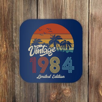 39th Birthday Vintage Limited Edition 1984 Coaster