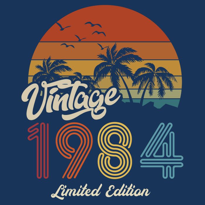 39th Birthday Vintage Limited Edition 1984 Flatbill Hat