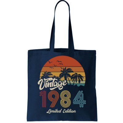 39th Birthday Vintage Limited Edition 1984 Tote Bag