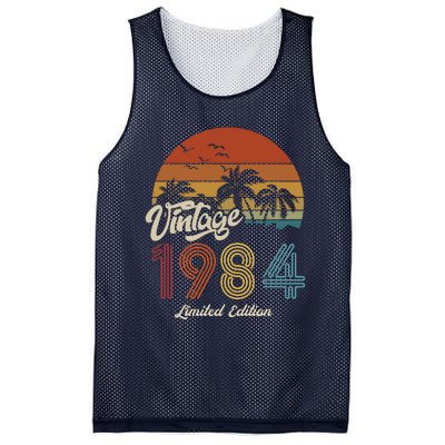 39th Birthday Vintage Limited Edition 1984 Mesh Reversible Basketball Jersey Tank