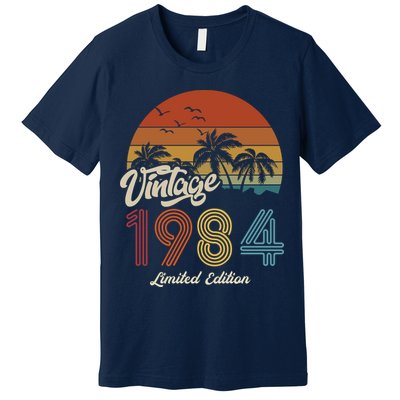 39th Birthday Vintage Limited Edition 1984 Premium T-Shirt