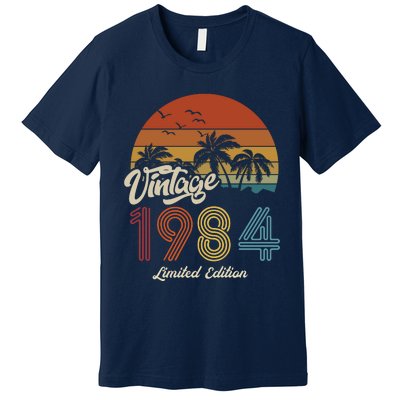 39th Birthday Vintage Limited Edition 1984 Premium T-Shirt