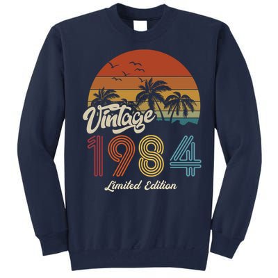 39th Birthday Vintage Limited Edition 1984 Tall Sweatshirt