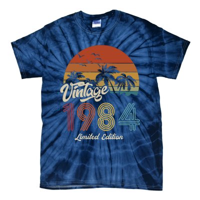 39th Birthday Vintage Limited Edition 1984 Tie-Dye T-Shirt