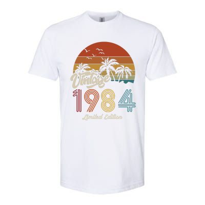 39th Birthday Vintage Limited Edition 1984 Softstyle® CVC T-Shirt