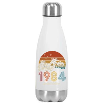 39th Birthday Vintage Limited Edition 1984 Stainless Steel Insulated Water Bottle