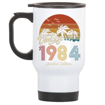 39th Birthday Vintage Limited Edition 1984 Stainless Steel Travel Mug