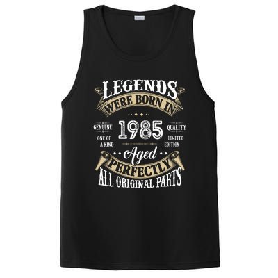 37rd Birthday Vintage Legends Born In 1985 PosiCharge Competitor Tank