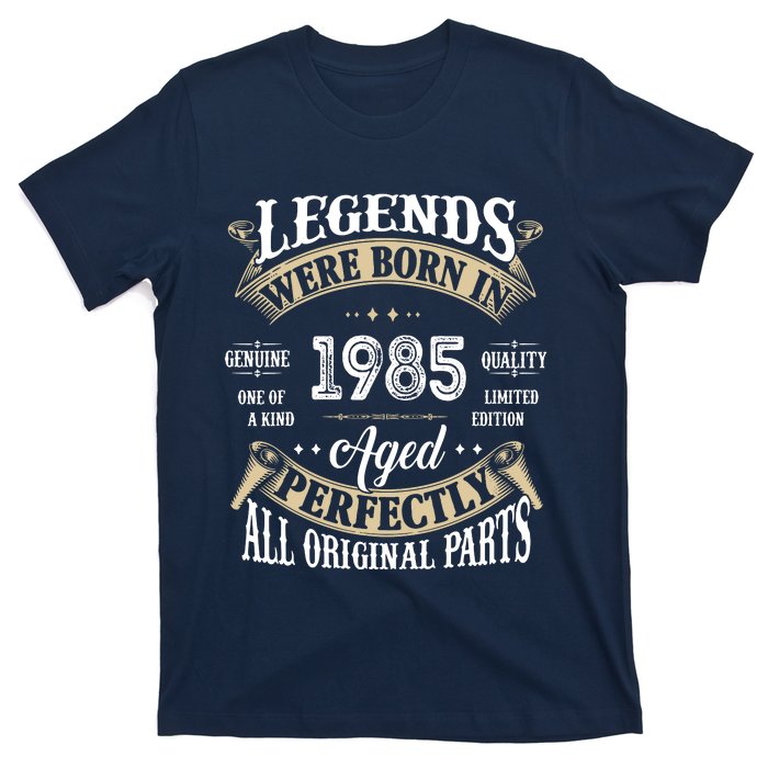 37rd Birthday Vintage Legends Born In 1985 T-Shirt