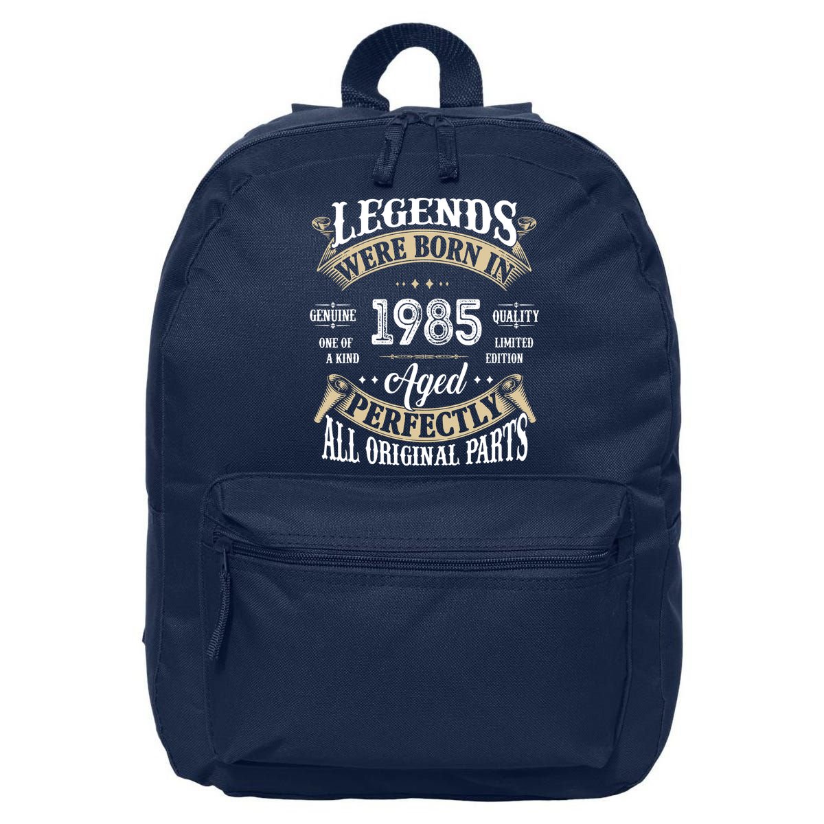 37rd Birthday Vintage Legends Born In 1985 16 in Basic Backpack