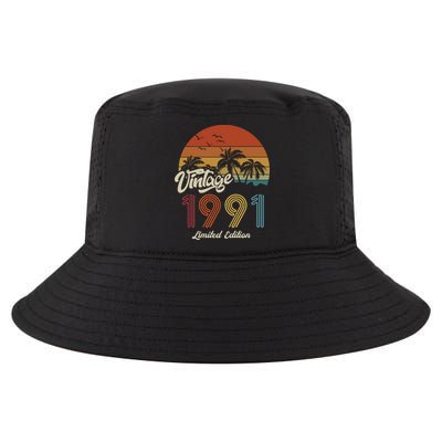32nd Birthday Vintage Limited Edition 1991 Cool Comfort Performance Bucket Hat