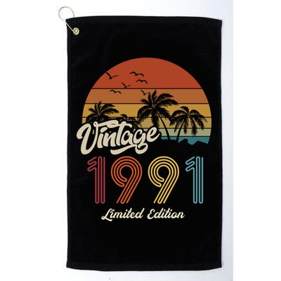 32nd Birthday Vintage Limited Edition 1991 Golf Towel