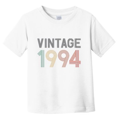 30th Birthday Vintage 1994 Matching Toddler T-Shirt