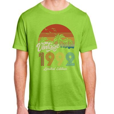 31st Birthday Vintage Limited Edition 1992 Adult ChromaSoft Performance T-Shirt