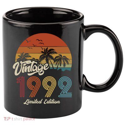 31st Birthday Vintage Limited Edition 1992 11oz C Handle Ceramic Mug