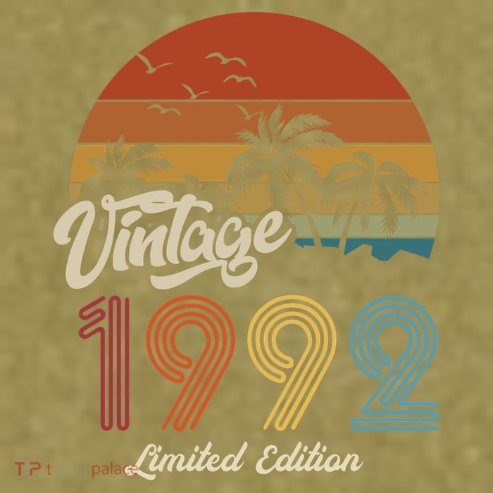 31st Birthday Vintage Limited Edition 1992 Garment-Dyed Women's Muscle Tee