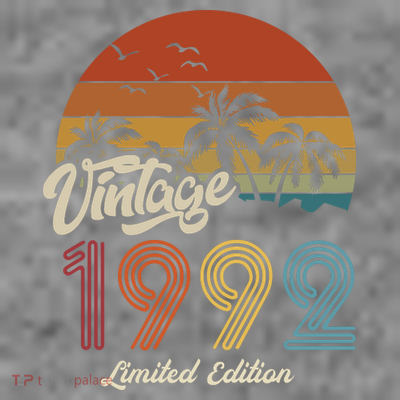 31st Birthday Vintage Limited Edition 1992 T-Shirt