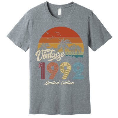 31st Birthday Vintage Limited Edition 1992 Premium T-Shirt
