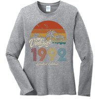 31st Birthday Vintage Limited Edition 1992 Ladies Long Sleeve Shirt