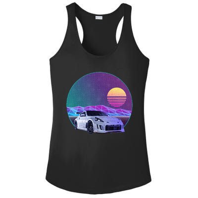 370z Car Ladies PosiCharge Competitor Racerback Tank