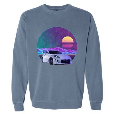 370z Car Garment-Dyed Sweatshirt