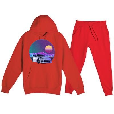 370z Car Premium Hooded Sweatsuit Set