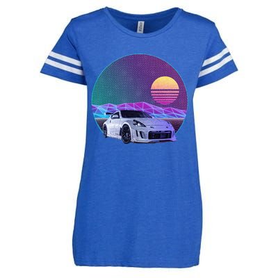 370z Car Enza Ladies Jersey Football T-Shirt