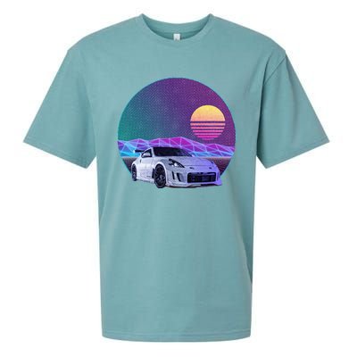 370z Car Sueded Cloud Jersey T-Shirt