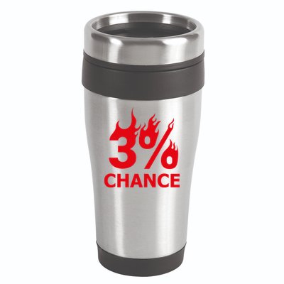 3% Chance 16oz Travel Tumbler