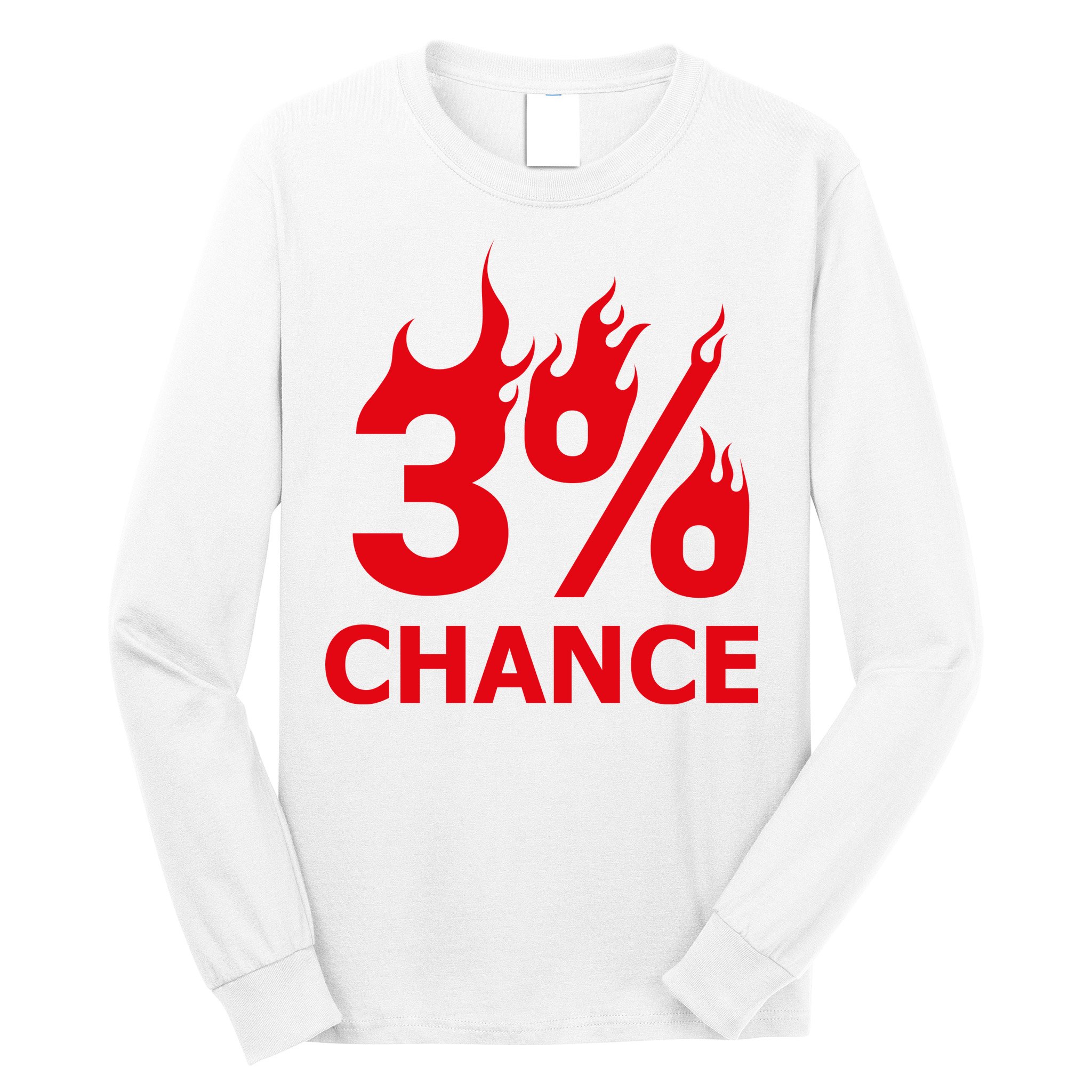 3% Chance Long Sleeve Shirt